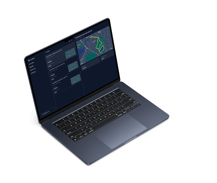 Syncing screens displaying run metrics